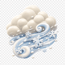 Blizzard weather icon