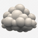 Overcast weather icon