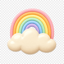 Rainbow weather icon