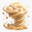 Sandstorm weather icon