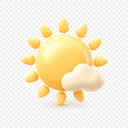 Sunny weather icon