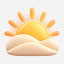 Sunrise weather icon